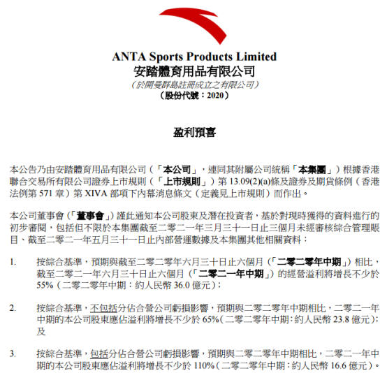 特步市值(特步市值和七匹狼市值对比)